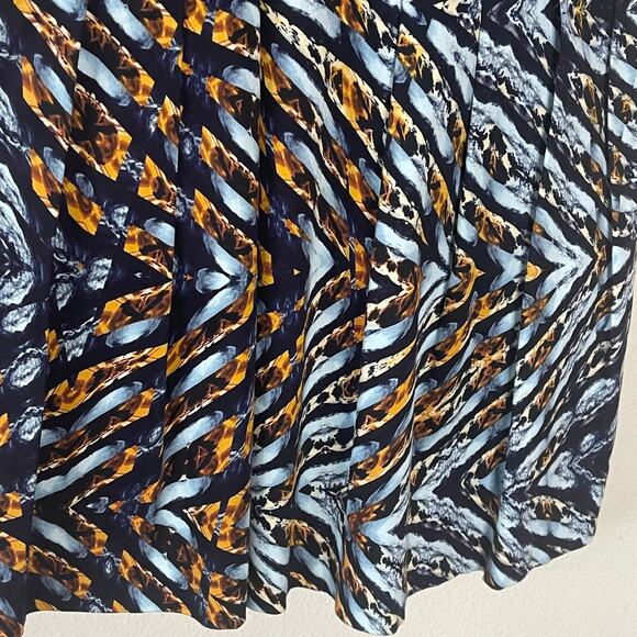 RESS  PLEATED BELL SKIRT‎ AMYLINE  DRESS SIZE 8 - Picture 5 of 12